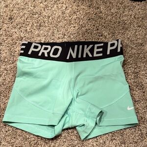 Nike Women's Athletic Shorts in Mint